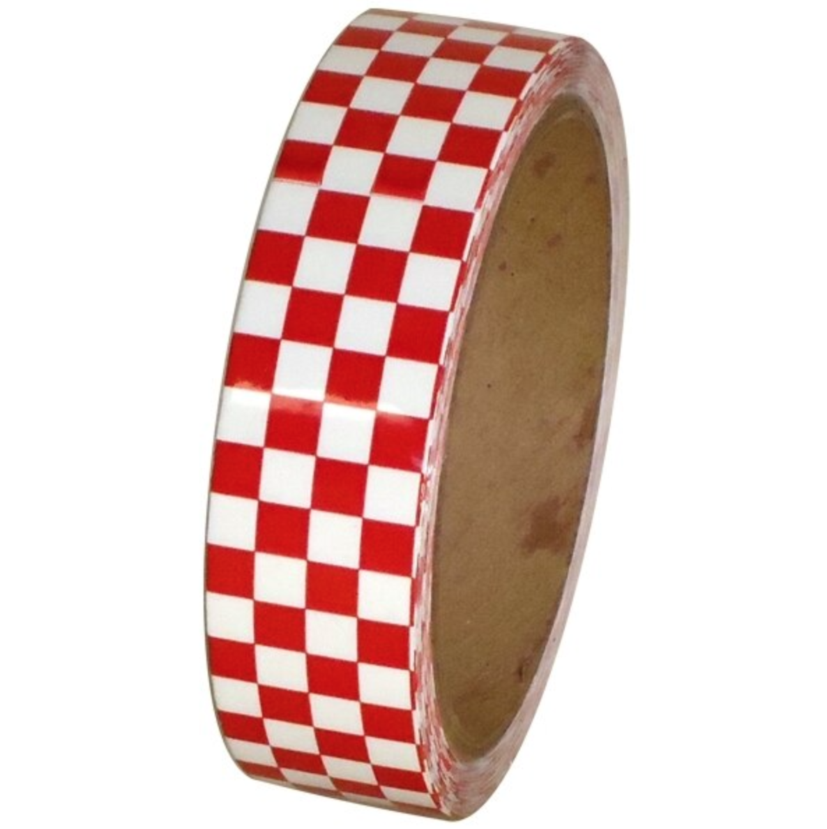 Red/White Checkerboard Tape from Columbia Safety